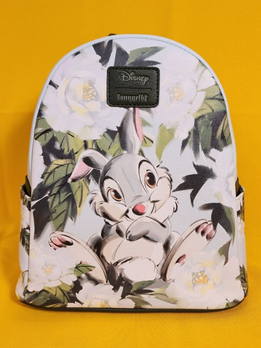 Loungefly Disney Bambi Thumper Floral Soft Tag Mini Backpack NEW